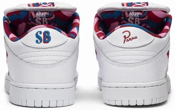 Ankle Hugging Design Nike Dunk Low SB x Parra