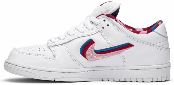 Bendable Outsole Perforated Upper Design Nike Dunk Low SB x Parra