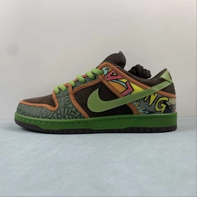 Foot Stability Dunk Low Premium Dls SB Quickstrike De La Soul Altitude Brown Green 789841-332