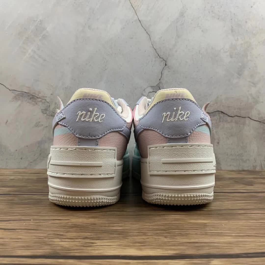 Air Force 1 Shadow Pastel Summit White Glacier Blue CI0919-106 Work Look