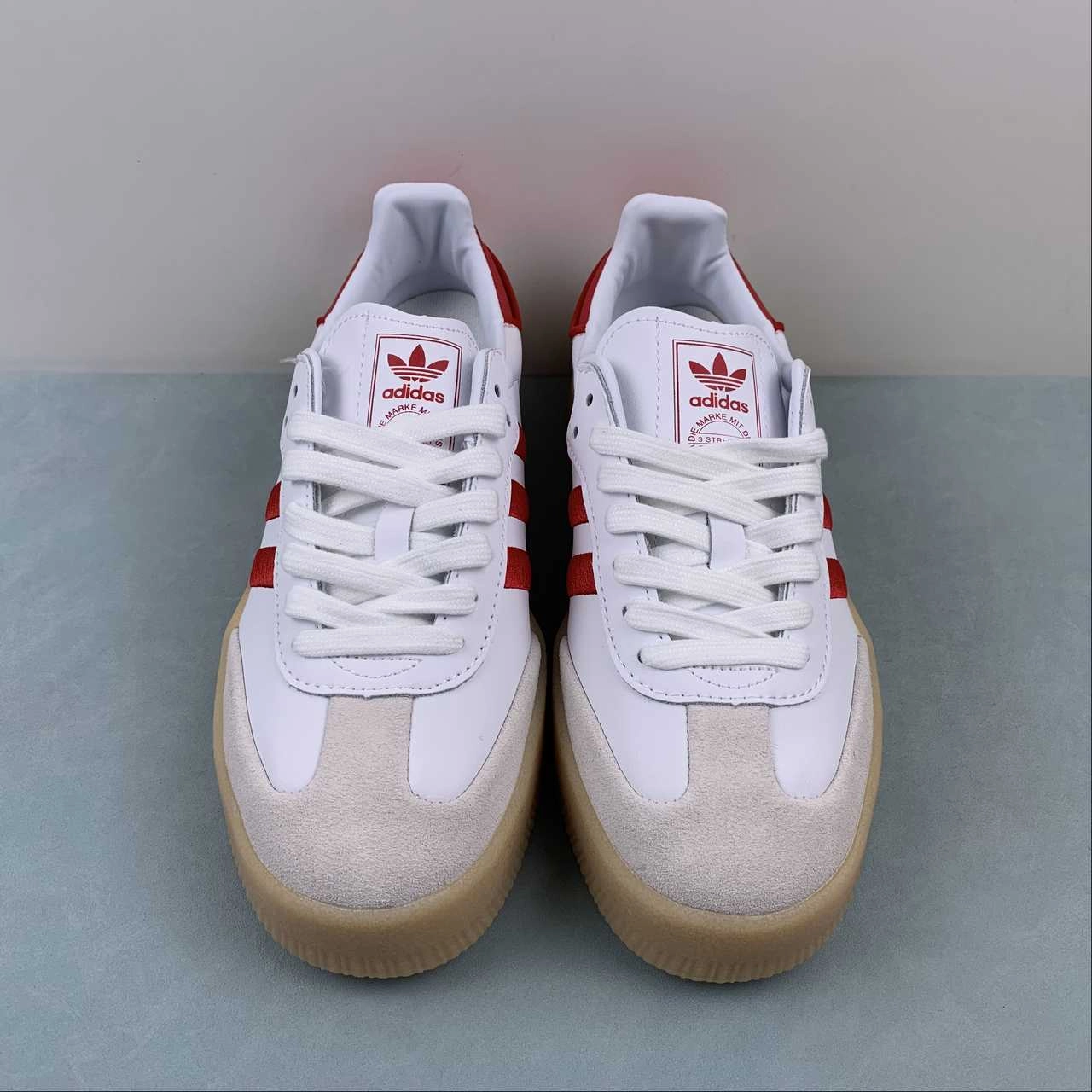 On demand Adidas Samba Vegan Red Cloud White Gum ID0438