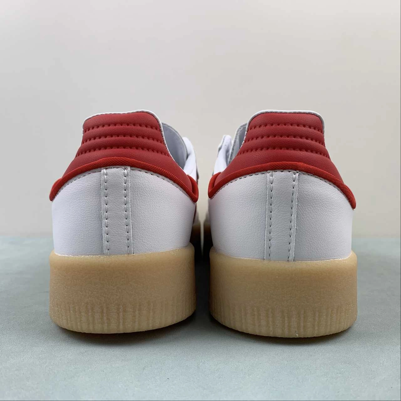 Adidas Samba Vegan Red Cloud White Gum ID0438 Kick Step Knit Fresh