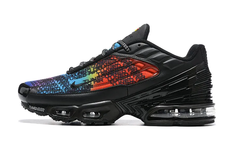 Air Max Plus 3 Tuned Air Black Multi Color FD0671-001 advanced runner shoes