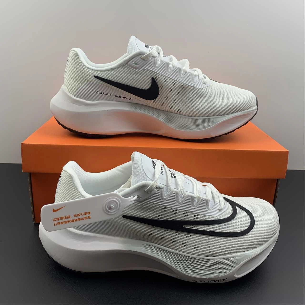 Zoom Fly 5 White White-Black DM8968-500 Anti Skid