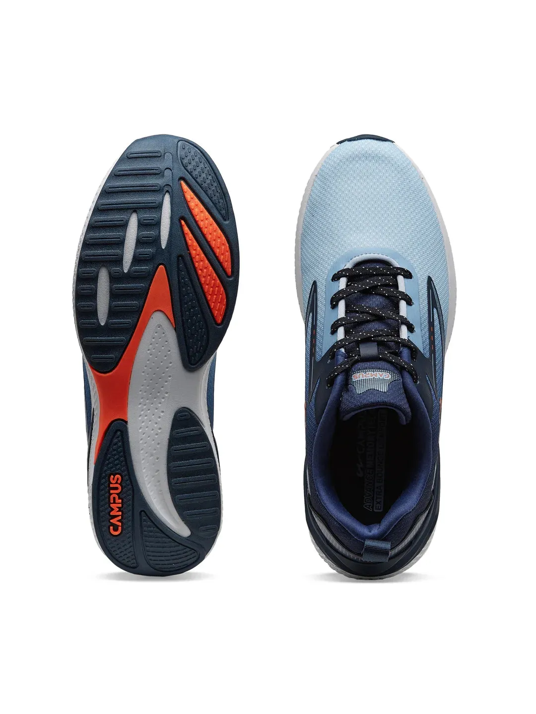 VESPER Blue Men's Running Shoes
