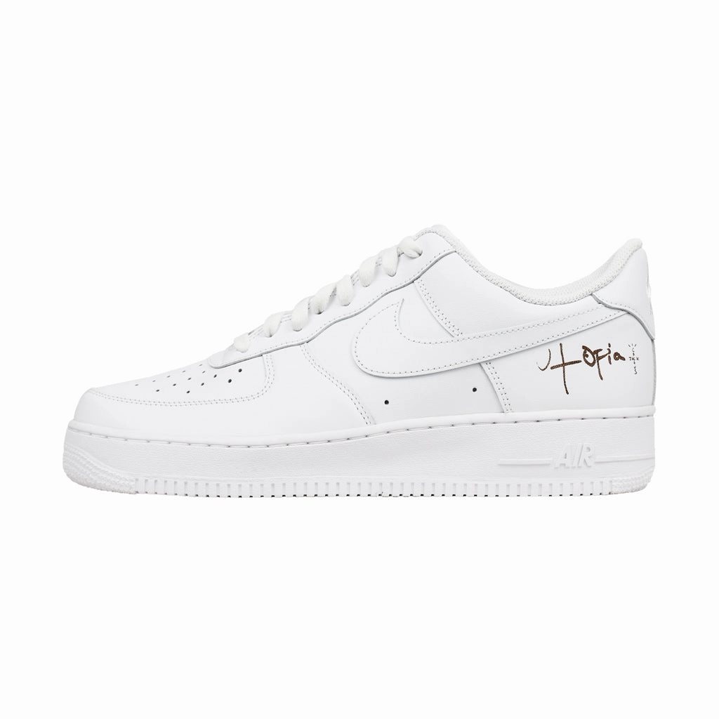 Nike Air Force 1 Low x Travis Scott Cactus Jack Utopia - White lace - up footwear