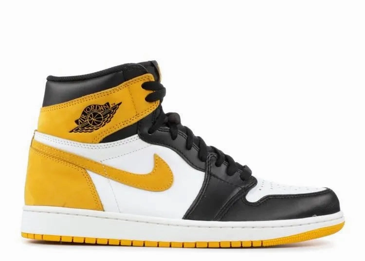 Air Jordan 1 High Yellow Ochre Neutral Pronation Support