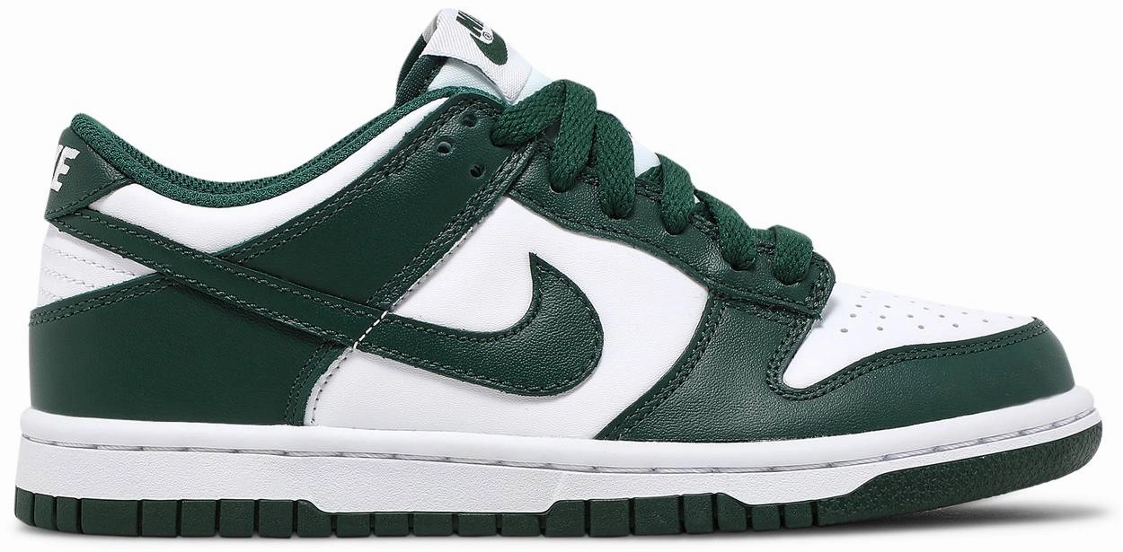 Heat Release Sporty Touch Nike Dunk Low Michigan State GS