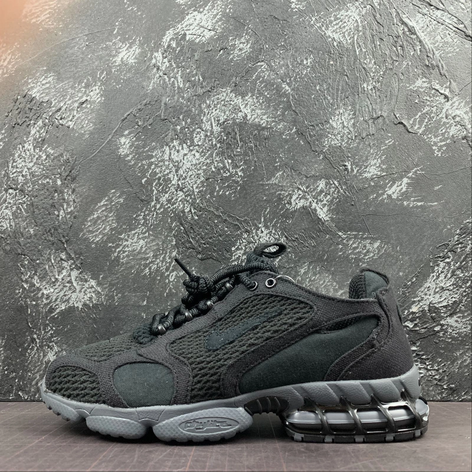 running on flats Air Zm Spiridon Cg 2 Stussy Black-Black CQ5486-001