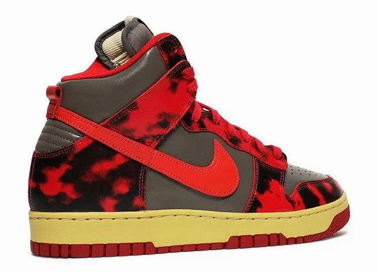 High Rebound Foam Anti Fatigue Technology Nike Dunk High 1985 Acid Red
