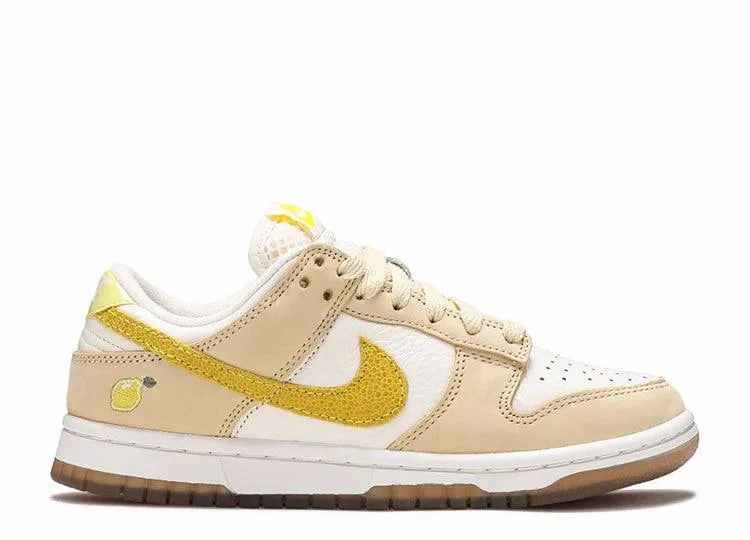 Layered Midsole Construction Outdoor Nike Dunk Low Lemon Drop (W)