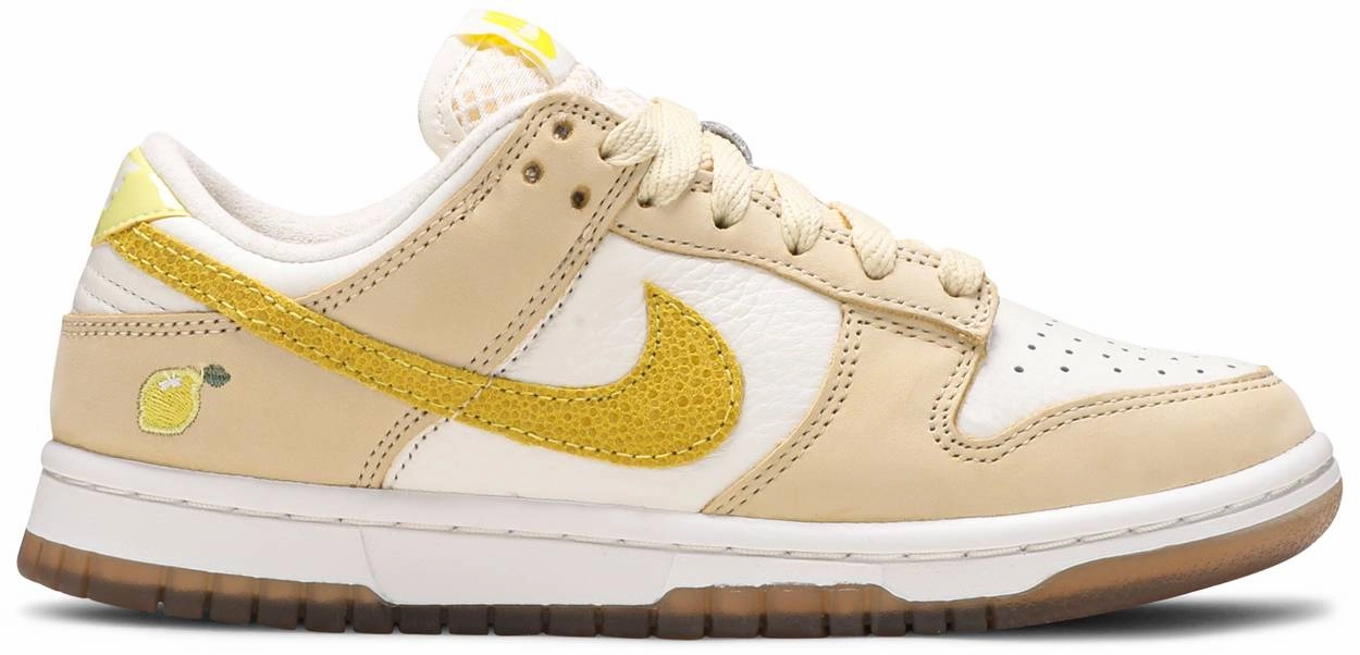 Perimeter Cushioning Nike Dunk Low Lemon Drop W