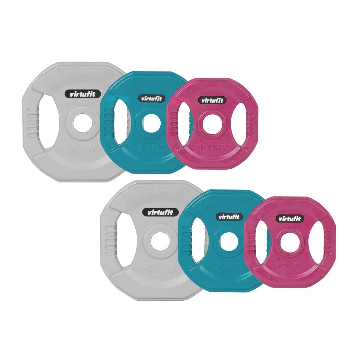 VirtuFit Aerobic Pump Set Rubber - 20 kg