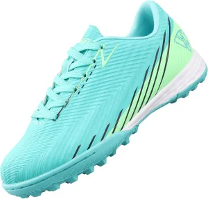 Vizari Tesoro Turf Soccer Shoes for Boys and Girls| Athletic Turf Shoes with Durable Synthetic Upper | Youth Football Turf Shoes with Molded Rubber Oursole | Superior Traction on Turf Ground
