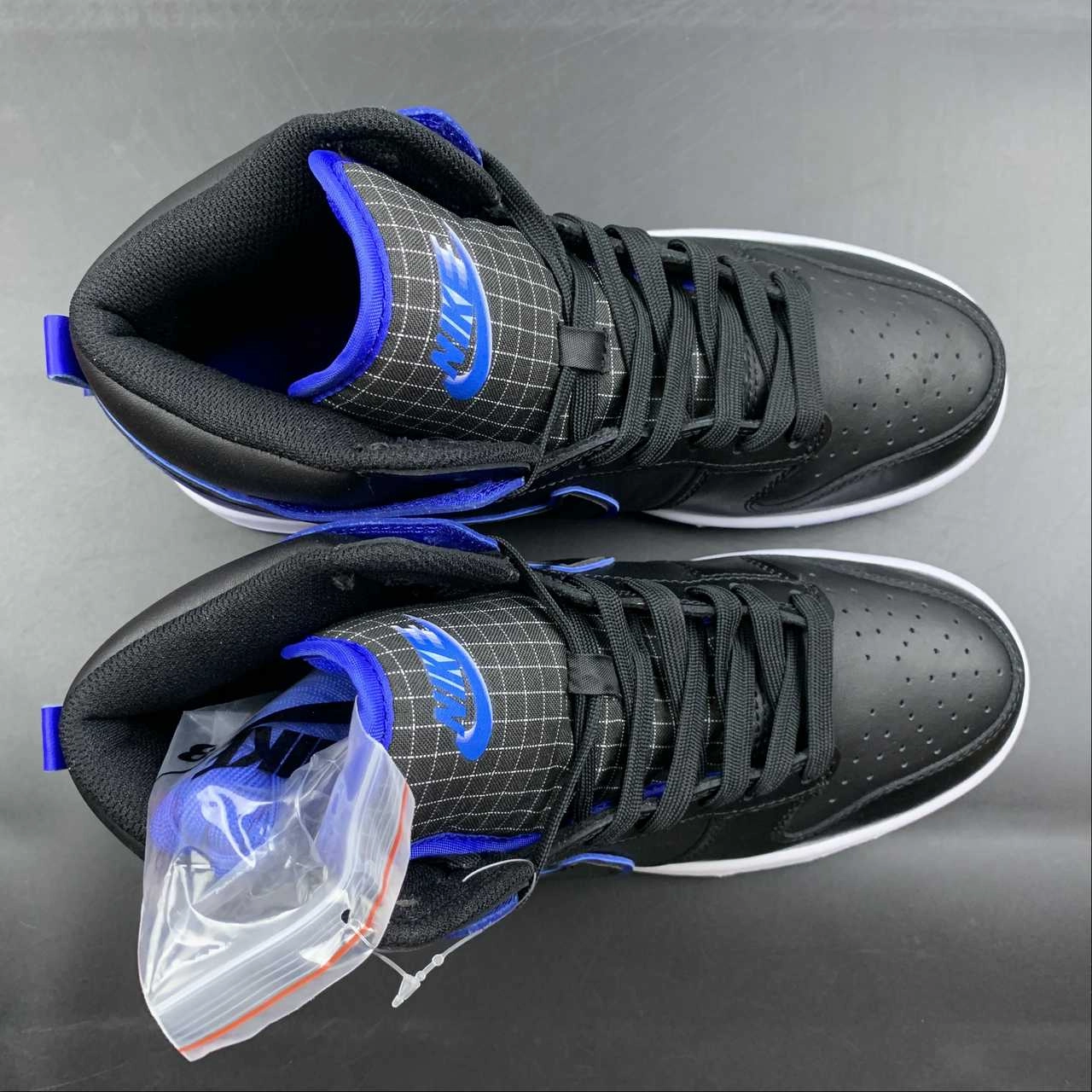 Dunk High SE Camouflage Black Royal DD3359-001 Thickened Midsole