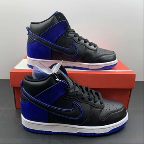 subtle style Dunk High SE Camouflage Black Royal DD3359-001