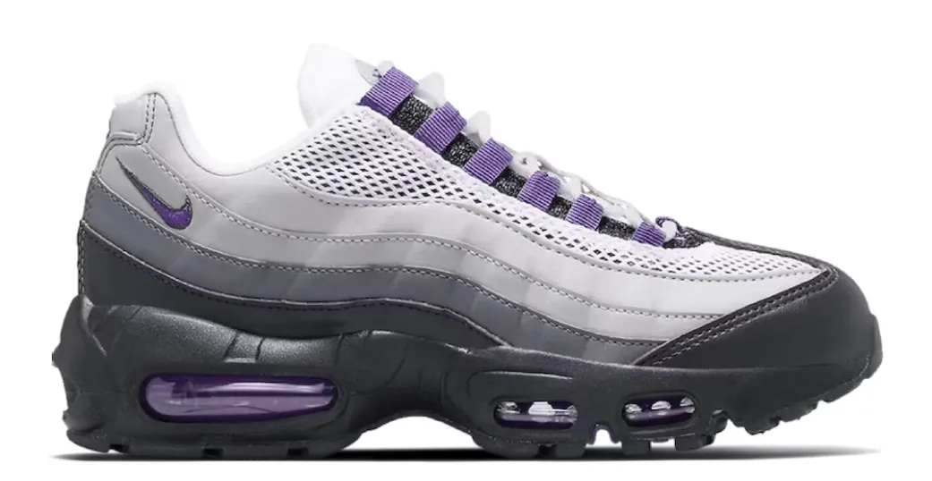 NIKE AIR MAX 95 DISCO PURPLE Training efficiency