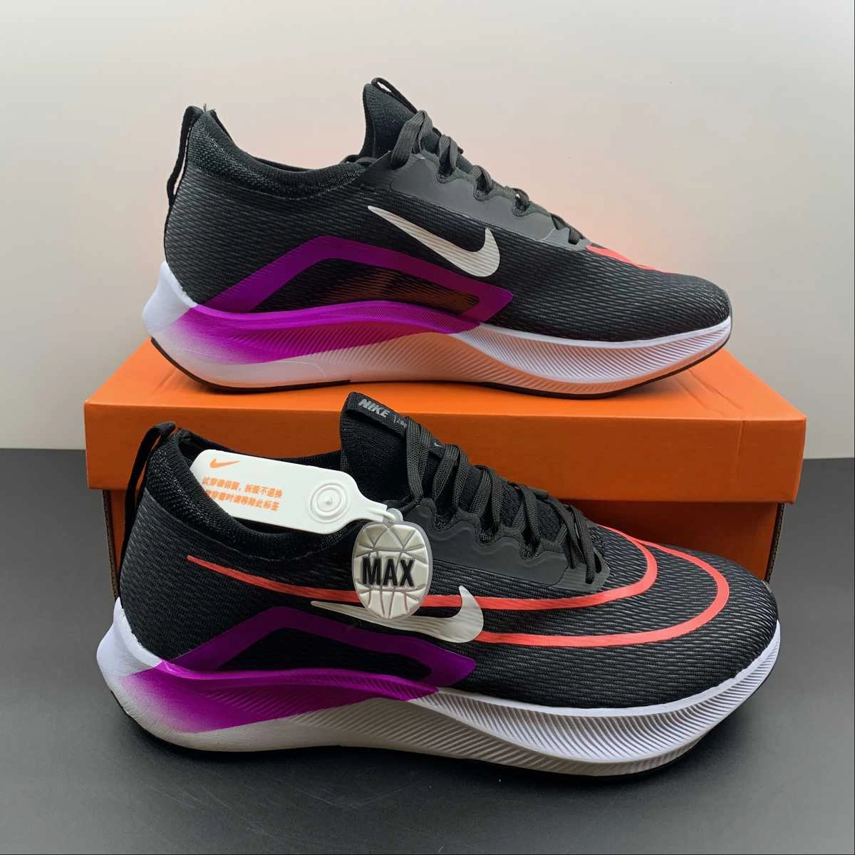 Zoom Fly 4 Streakfly Black Pink CT2392-004 High Quality