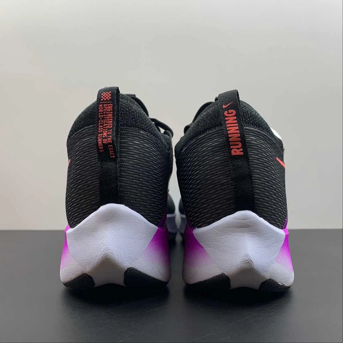 Performance Boost Anti   Bacterial Zoom Fly 4 Streakfly Black Pink CT2392-004