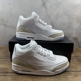 Transit Wear Air Jordan 3 Retro White White White 136064-111