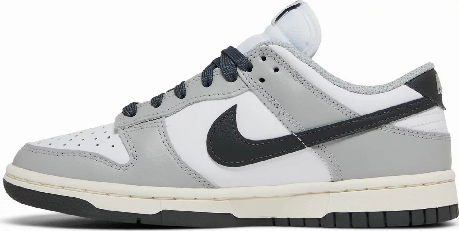 Nike Dunk Low Light Smoke Grey W zip
