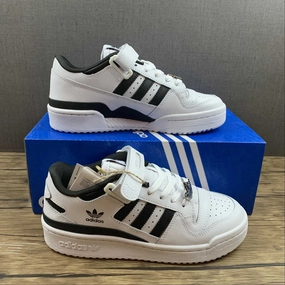 Adidas Forum 84 Low White Black White GY0751 Exclusive chic Padded Support