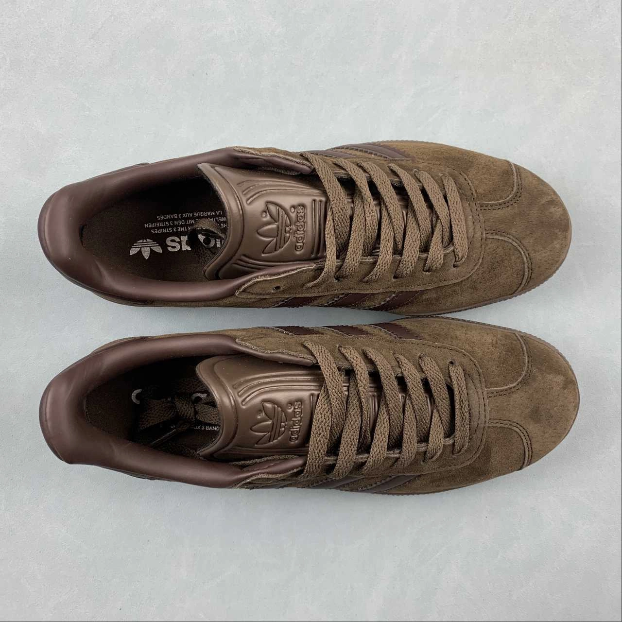 Adidas Gazelle Earth Strata Brown Gum IG4989 Relaxed Style Fashion Fit