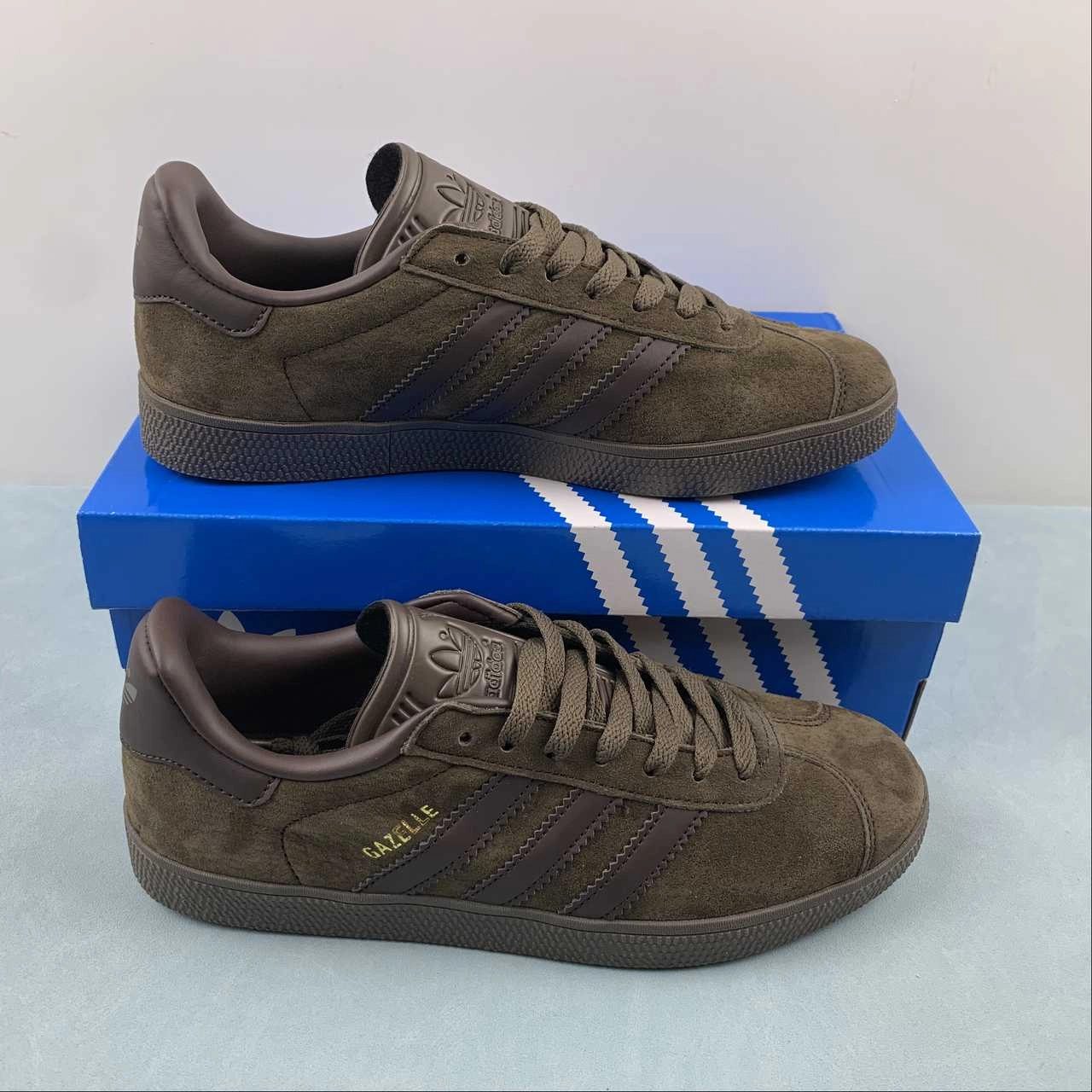 Adidas Gazelle Earth Strata Brown Gum IG4989 Wave Step Casual Comfort
