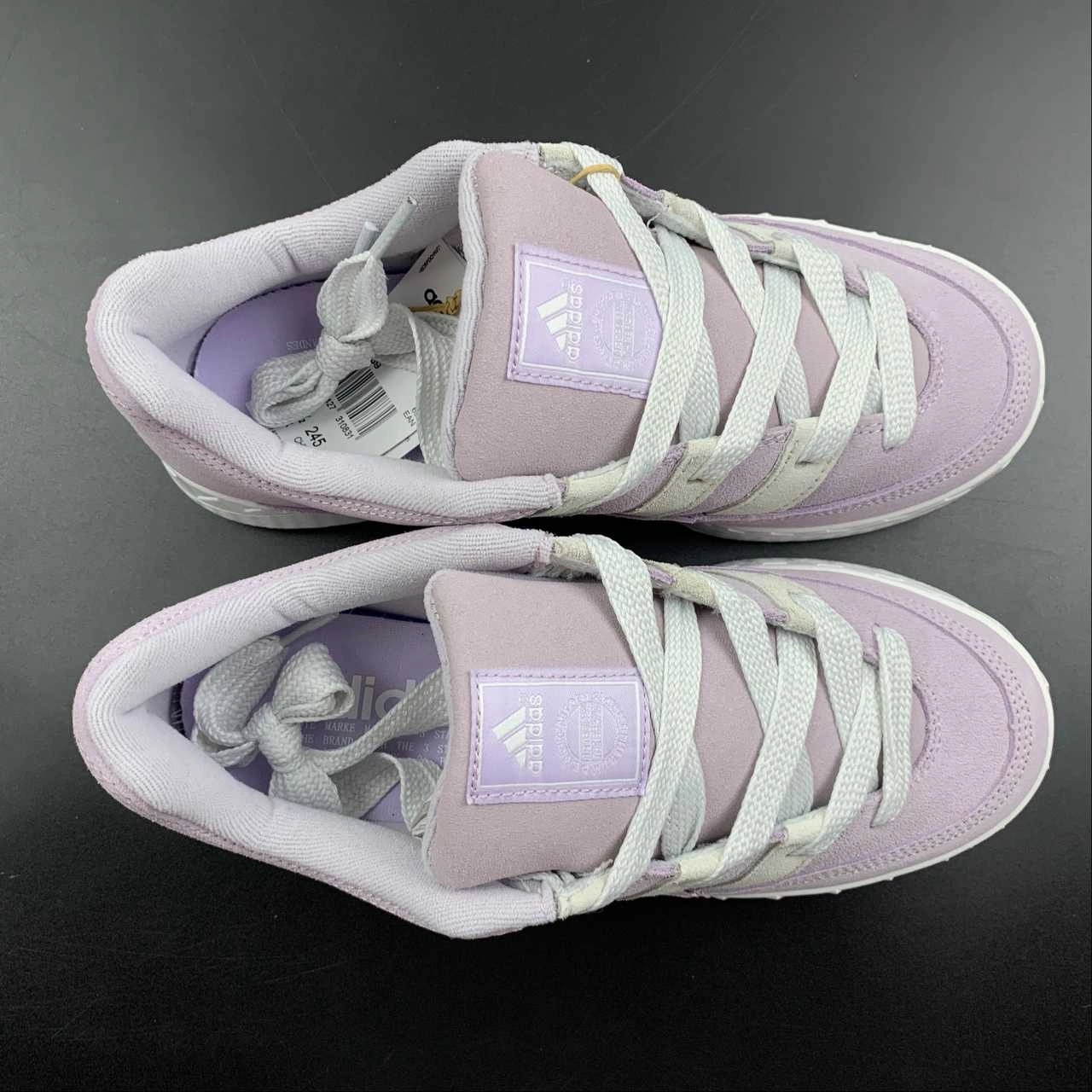 Adidas Adimatic Purple White GY2088 Indoor Running Custom Fit