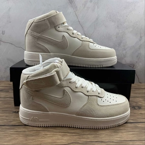 Air Force 1 High Grey White CW7584-200 Sleek Form Outdoor Use