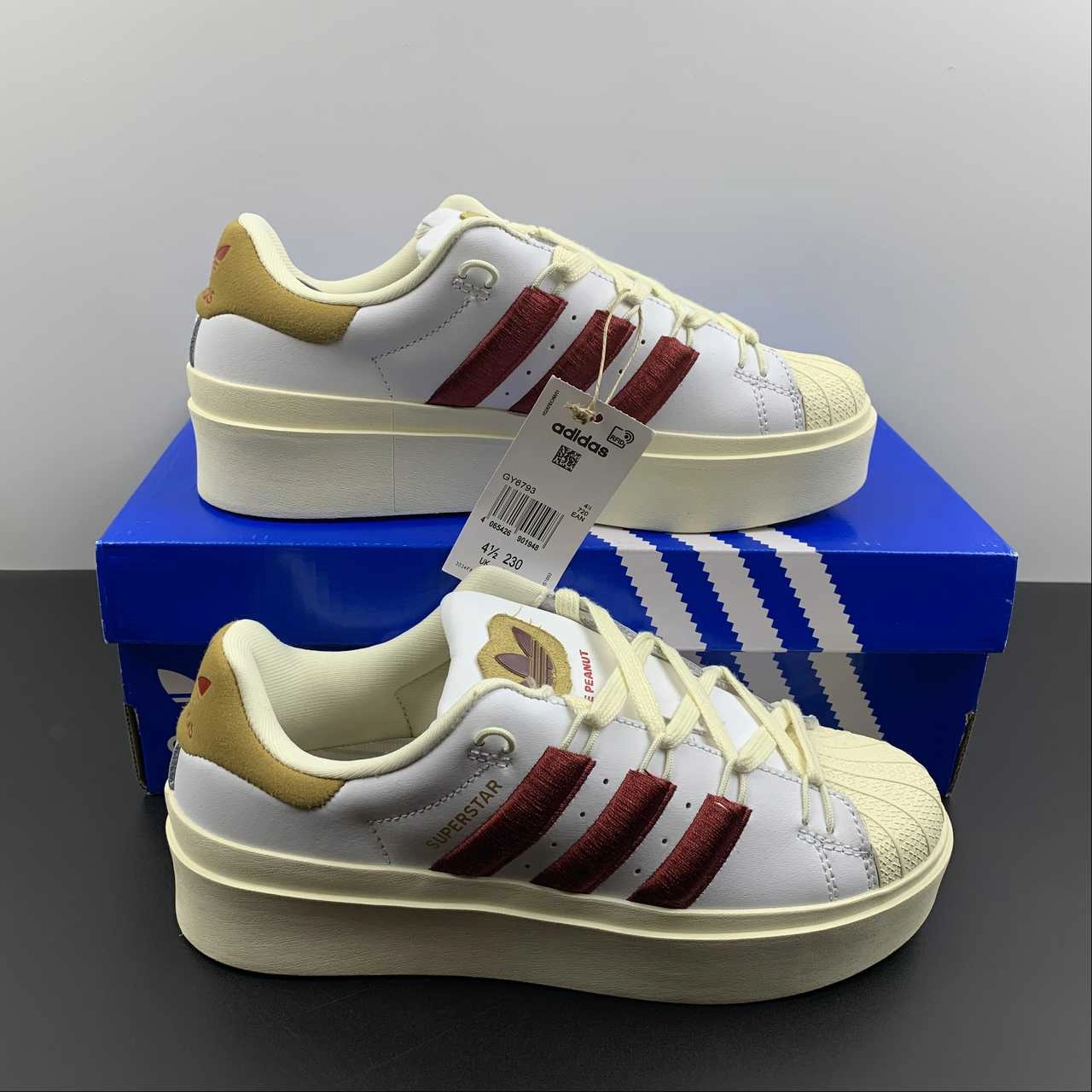 Adidas Superstar Bonega W Cloud White Cream White Cloud White GY6793 Male Easy Clean