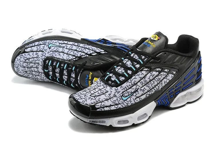 Air Max Plus 3 Grey Black Blue DM9097-003 celebrity - endorsed shoes running in a geothermal area shoes