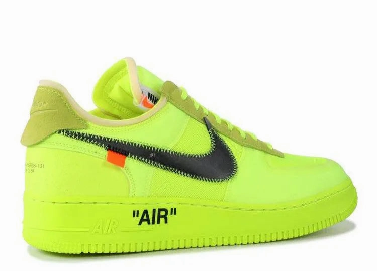 Nike Air Force 1 Low Off-White Volt fitness goal achievement