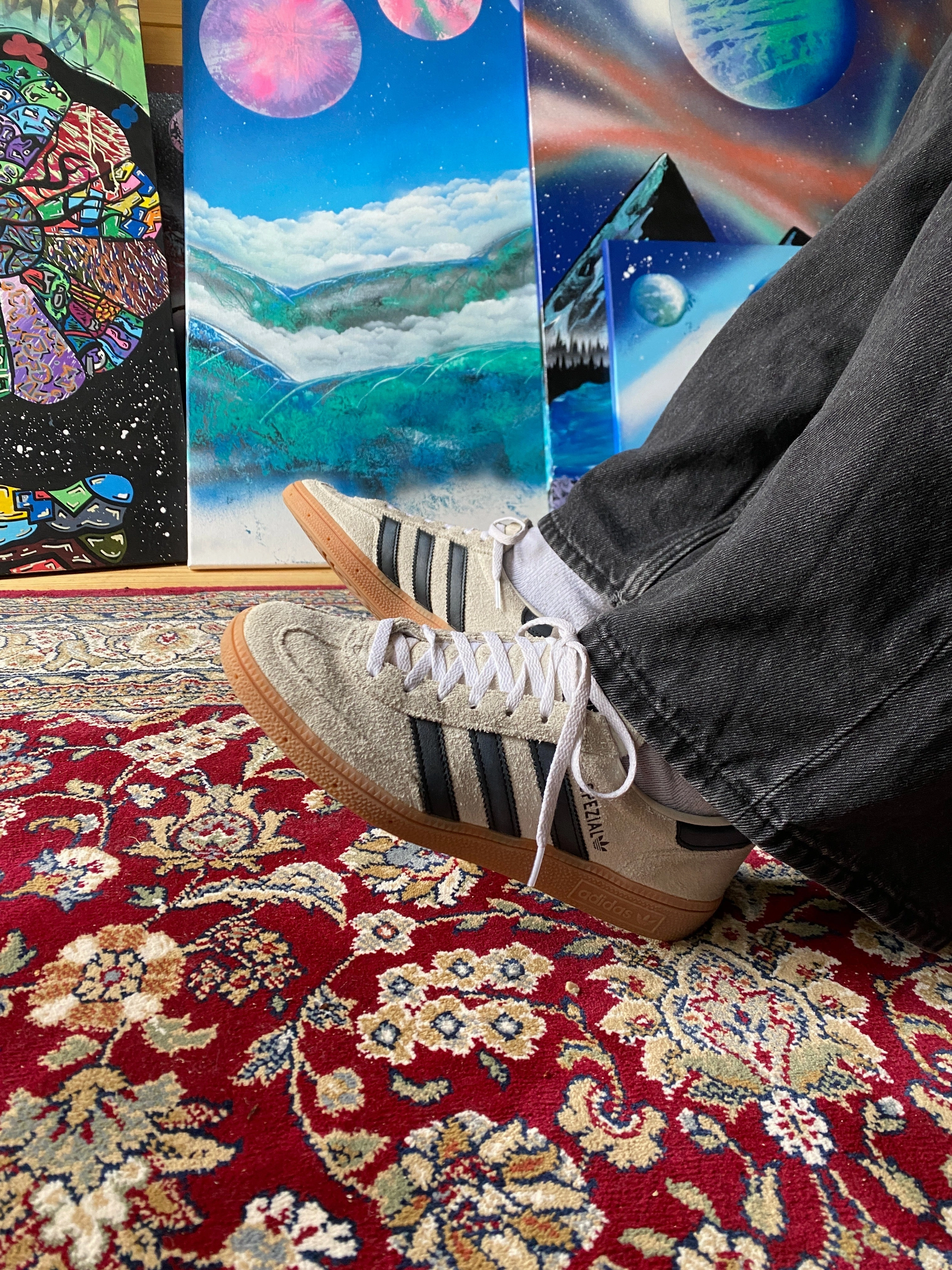 Adidas Handball Spezial Aluminum Core Black Karma Sneaks