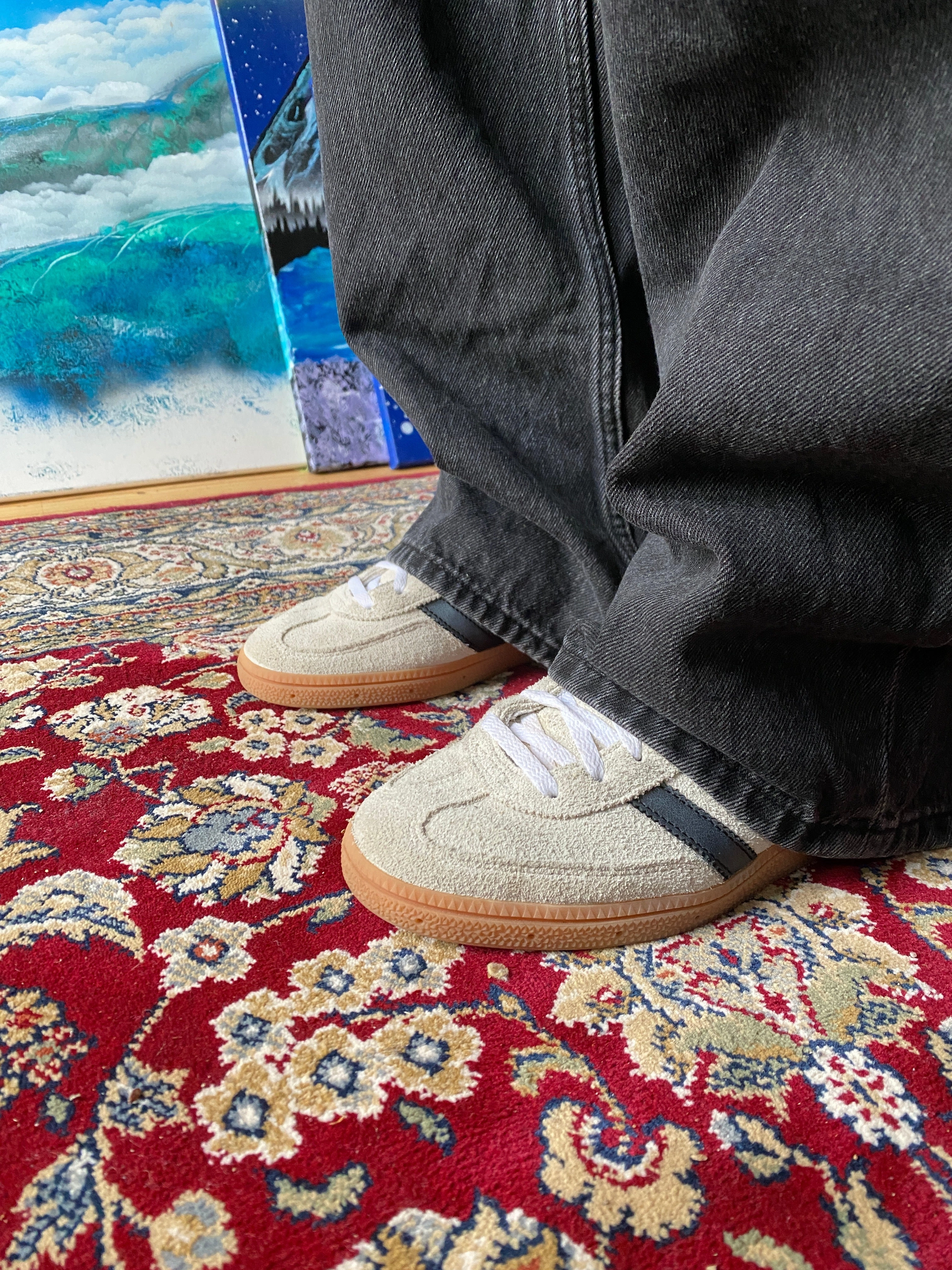 Adidas Handball Spezial Aluminum Core Black Karma Sneaks