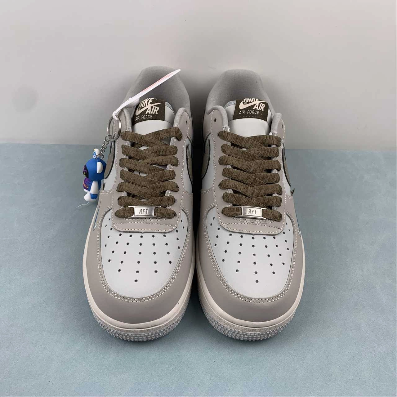 Air Force 1 07 Low Joker Coffee Gray Blue XL2312-111 Clean Movement City Wear