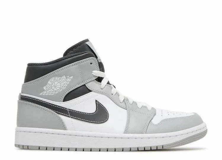 sports shoes Sea Breeze Air Jordan 1 Mid Light Smoke Grey Anthracite