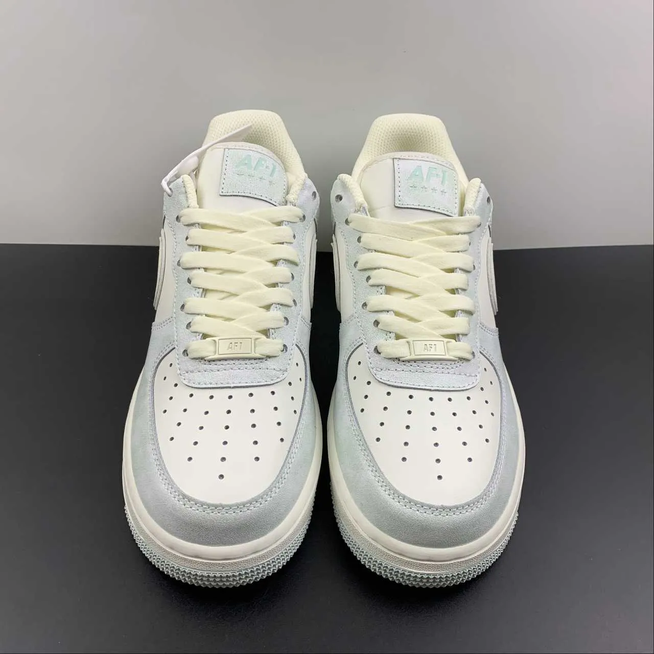 Comfy Steps Secure Motion Air Force 1 07 Beige Mint Green KP6936-898