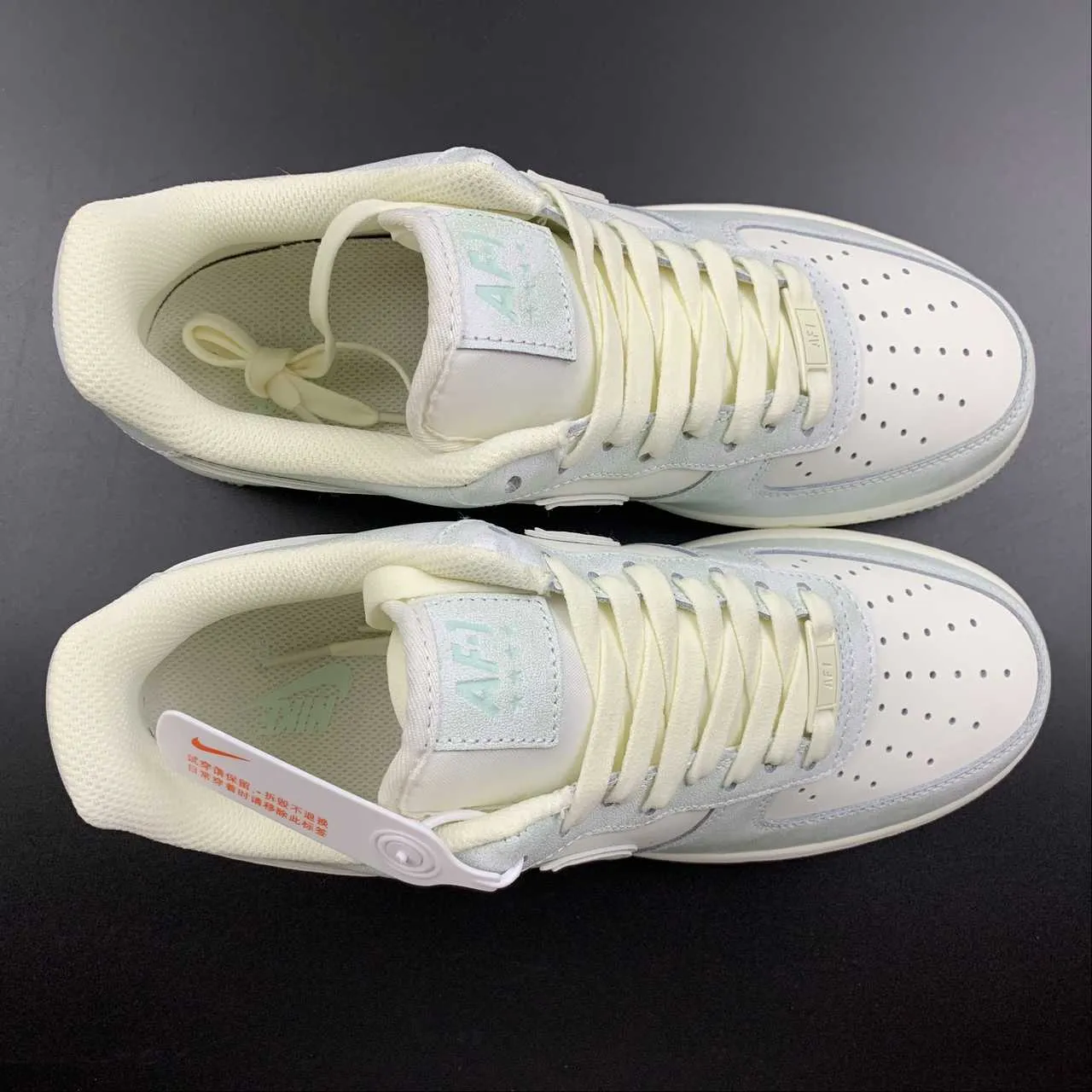 Air Force 1 07 Beige Mint Green KP6936-898 Sport Casual Gym ready