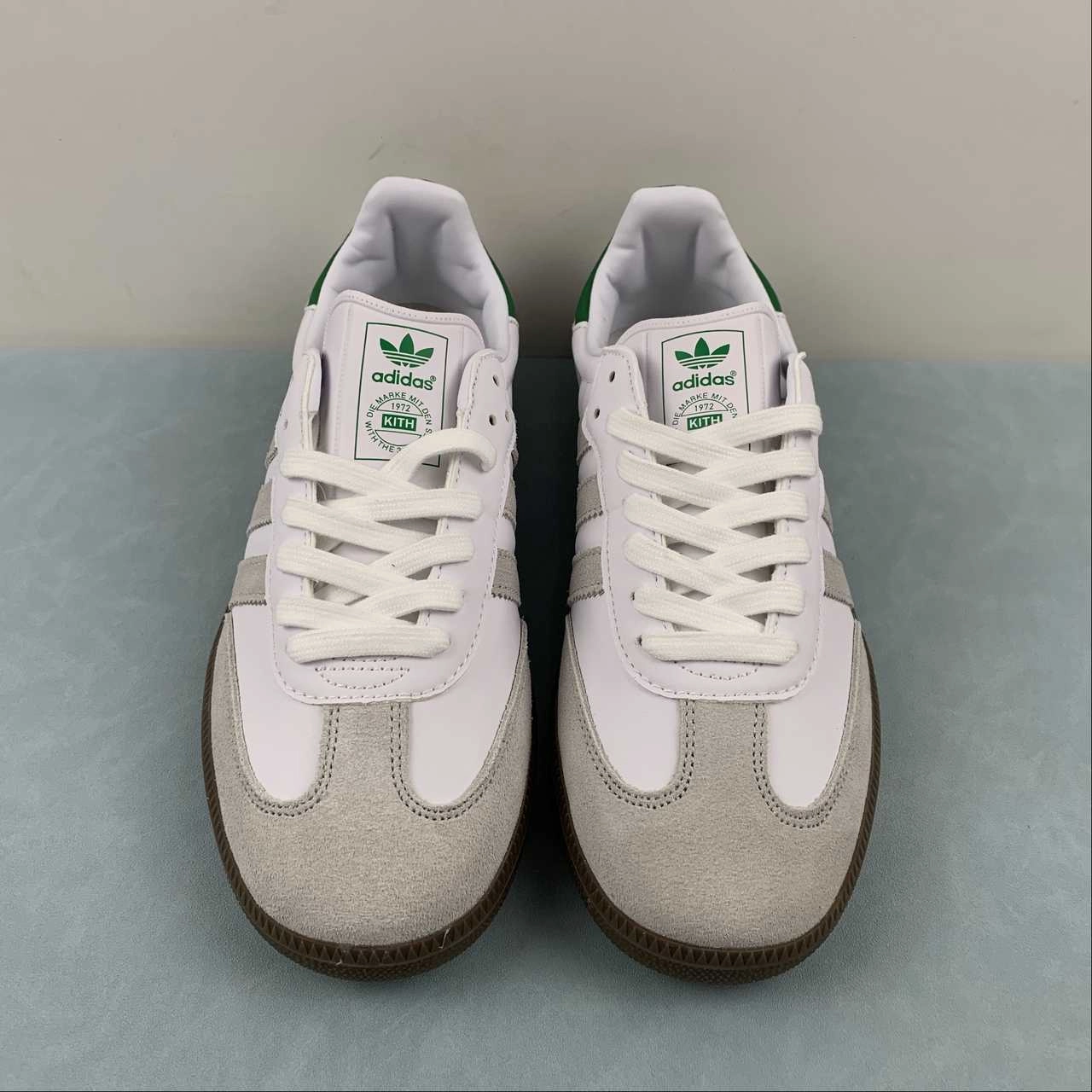 Adidas SAMBA OG Kith Classics Program White Fairway Gold FX5398 Park Fun Comfortable Style