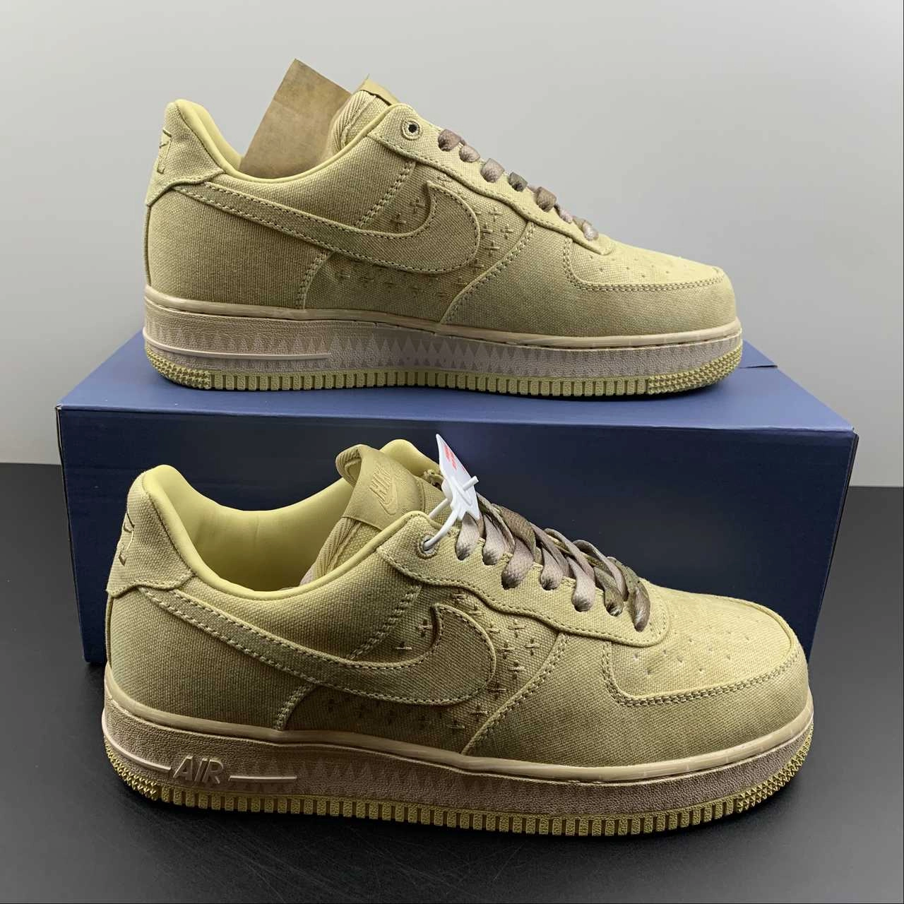 Air Force 1 Low NAI-KE Tan Canvas Light Gum DV4247-211 City Utility