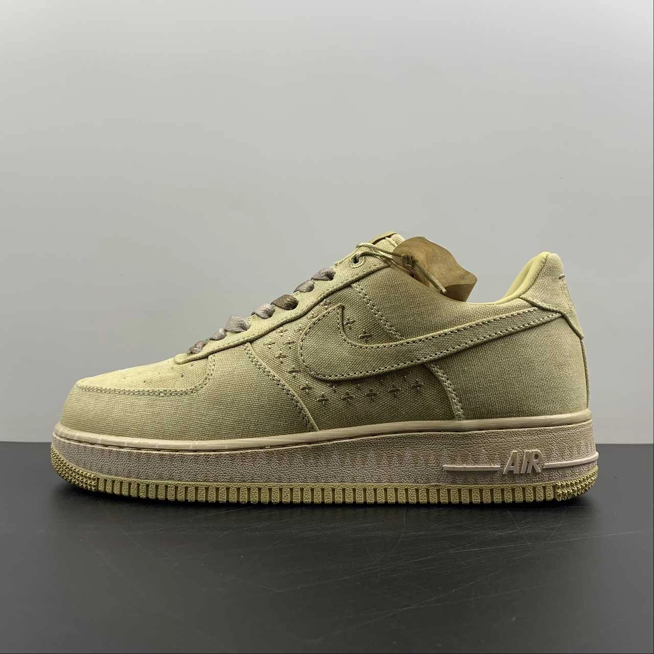 Trend Fit Air Force 1 Low NAI-KE Tan Canvas Light Gum DV4247-211