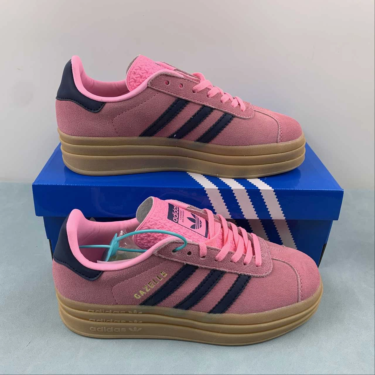 Adidas Gazelle Bold Pink H06122 Athletic Fit