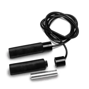 Weighted Skipping Jump Rope - Black