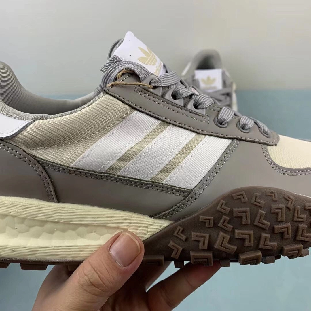 Adidas Retropy E5 W.R.P. Grey Cloud White Brown IG0501 work - out running shoes