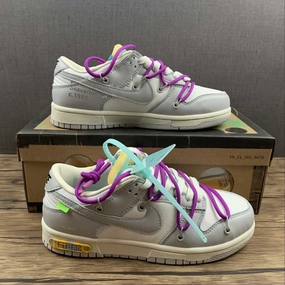 Rolling Motion Geometry Dunk Low X Off-White 'Lote 21 de 50' DM1602 100