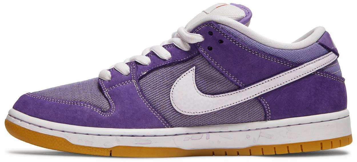 Nike Dunk Low SB Unbleached Pack Lilac Relaxed wear Firm Cushion