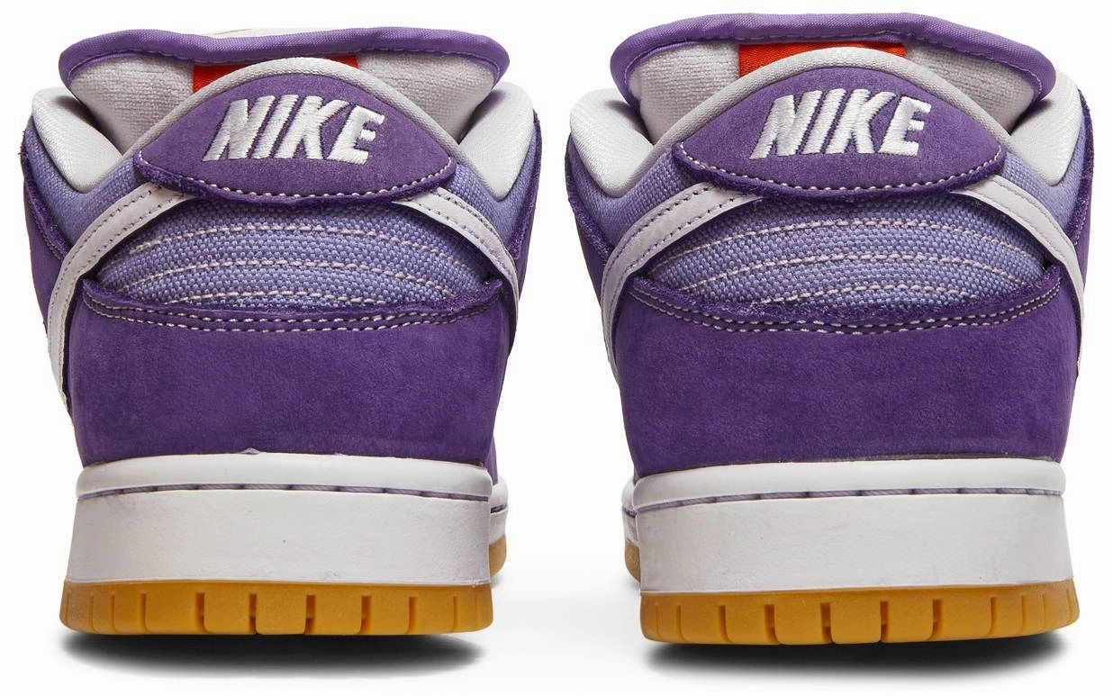 Anti Slip Tread Pattern Indoor Wear Nike Dunk Low SB Unbleached Pack Lilac