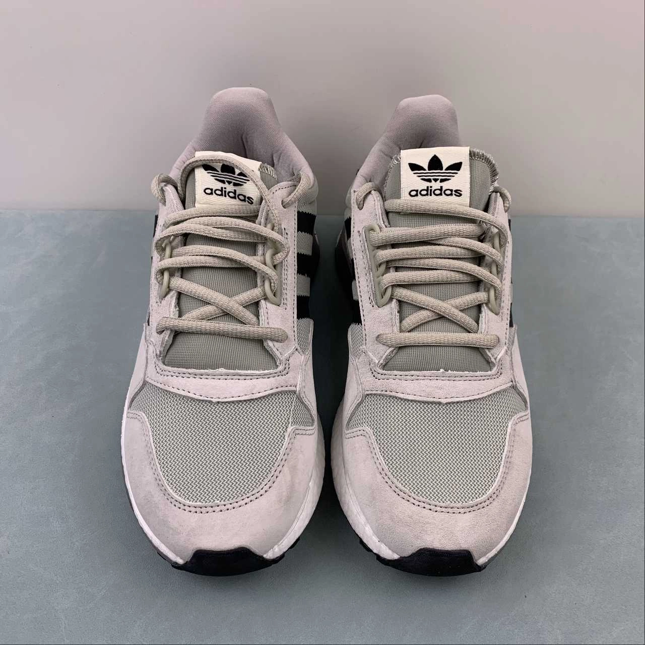 Adidas ZX 500 RM Grey Core Black Cloud White B42288 Speed - running