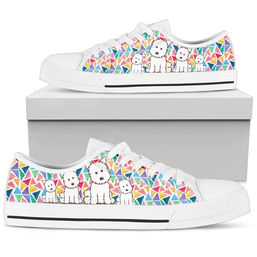 Westie Women's Women Low Top Shoes